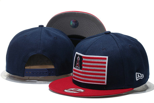 Los Angeles Angels Snapback Navy Hat GS 0620